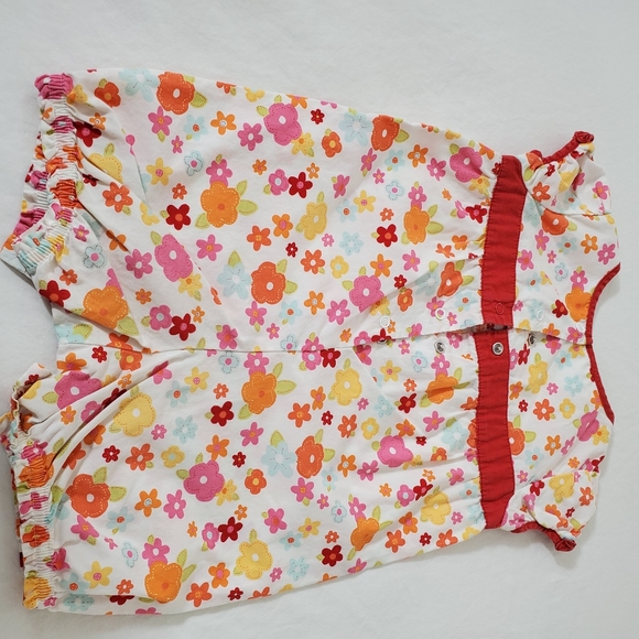 Gymboree Summer Floral Romper | Toddler Girl 12-18 Months - Picture 2 of 10